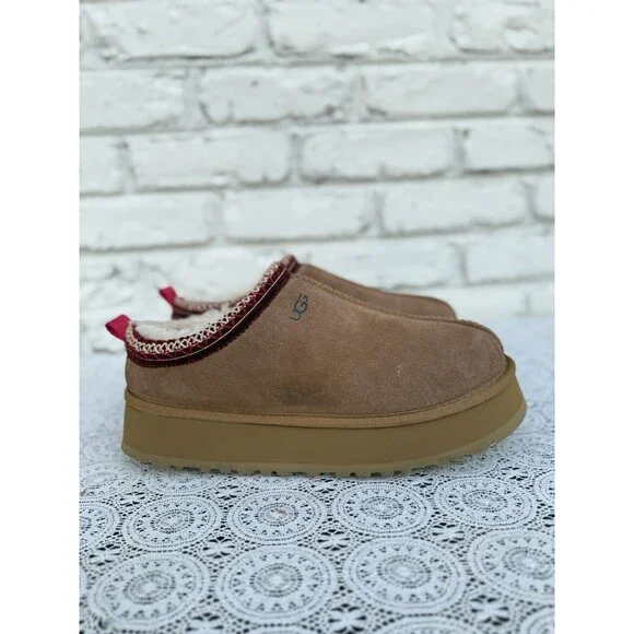 UGG Tazz II Women's Size 11 (EU42) Platform Shoes Chestnut Color - Picture 9 of 16